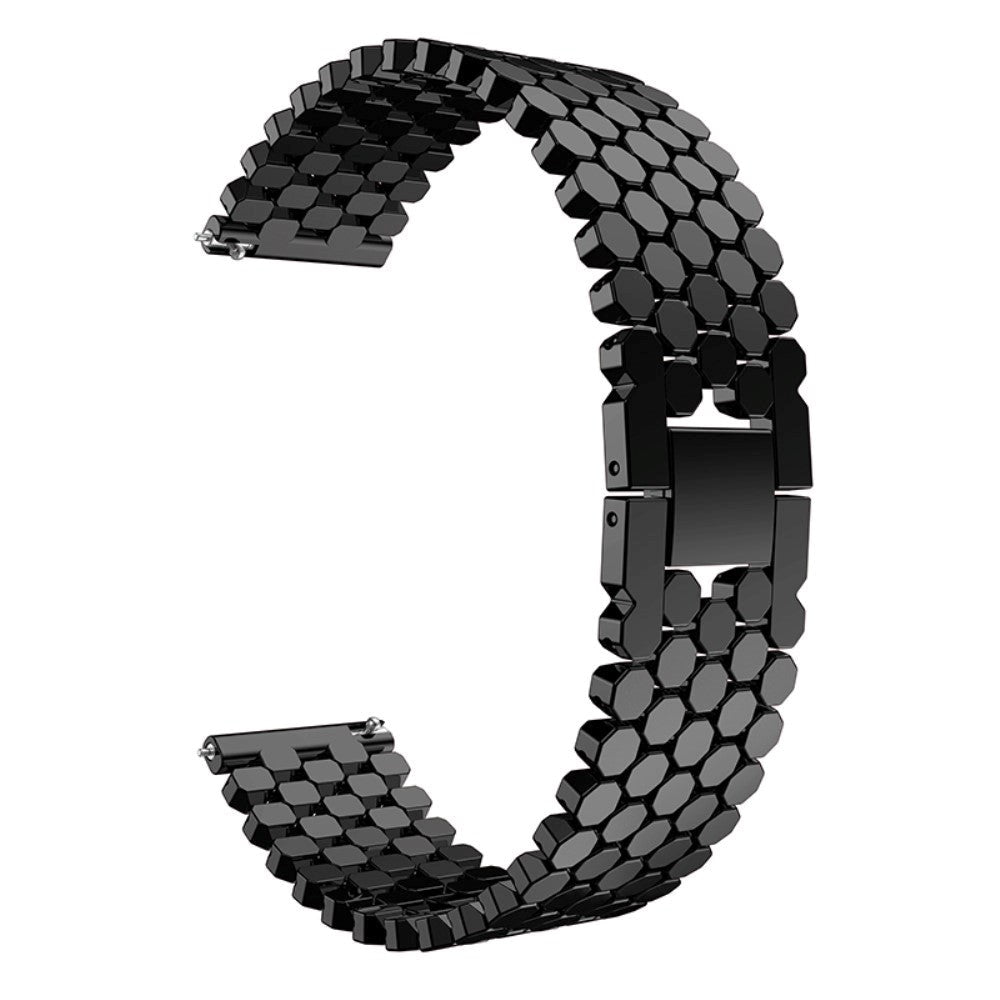 Universal Smartwatch Alloy Strap (22mm) - Svart