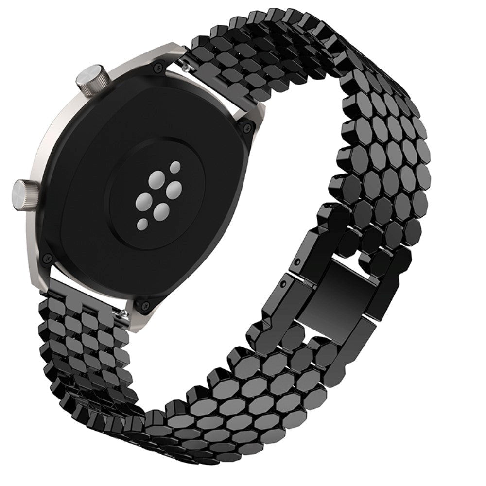 Universal Smartwatch Alloy Strap (22mm) - Svart