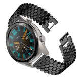 Universal Smartwatch Alloy Strap (22mm) - Svart