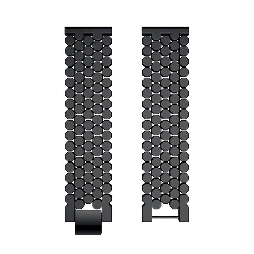 Universal Smartwatch Alloy Strap (22mm) - Svart