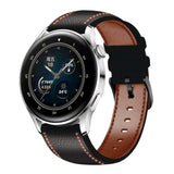 Universal Smartwatch Kunstskinn Stropp 22mm - Svart