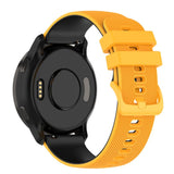 Smartwatch Silikonrem (22 mm) Gitter- Gul / Svart