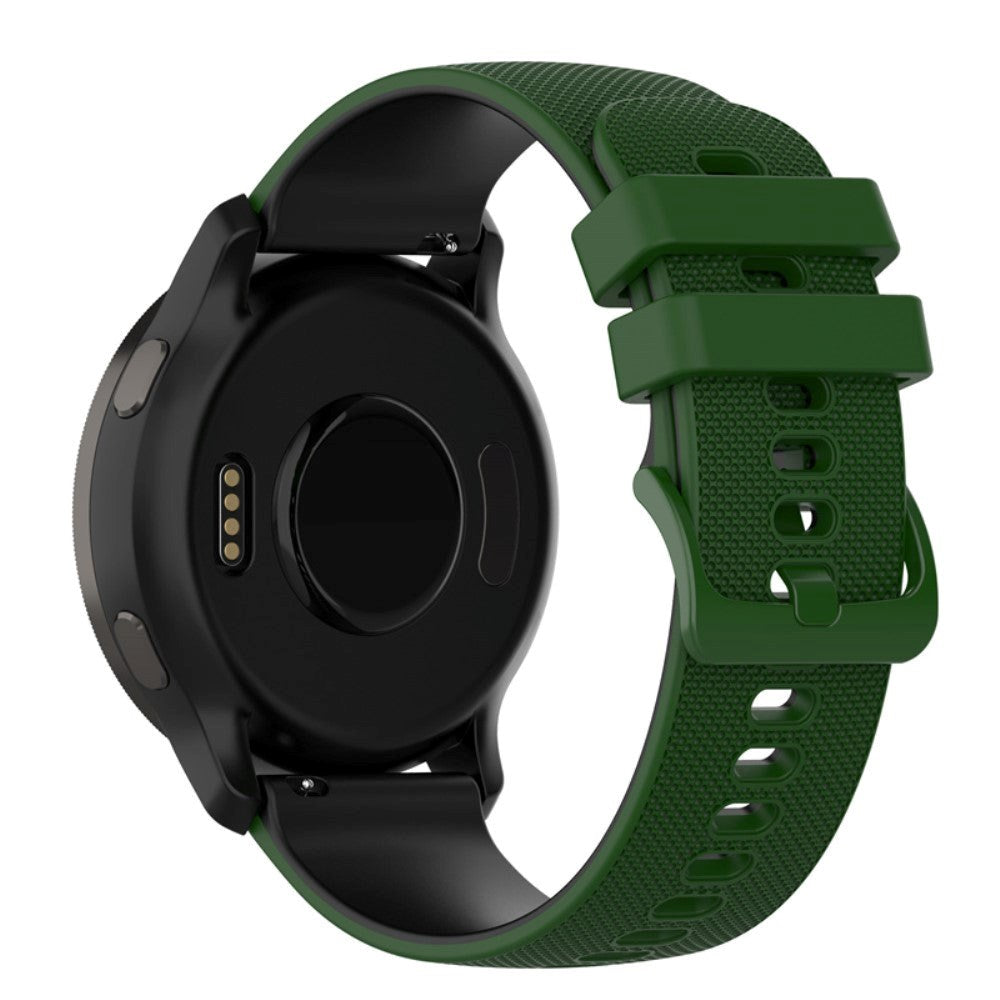 Smartwatch Silikonrem (22 mm) Gitter- Grønn / Svart