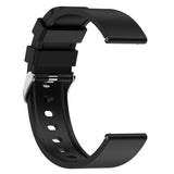 Universal Silikon Smartwatch Rem (20mm) m. Metallspenne - Svart