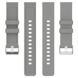 Universal Silikon Smartwatch Rem (20mm) m. Metallspenne - Grå