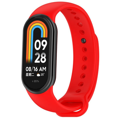 Xiaomi Smart Band 9 / 9 NFC / 8 / 8 NFC Silikonreim - Rød