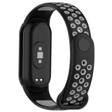 Xiaomi Smart Band 10 / 9 / 8 / NFC Silikon Klokkereim - Svart / Grå