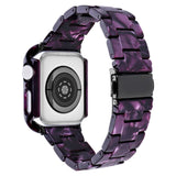 Apple Watch 9/8/7 (41mm) Harpi Stropp & Deksel - Lilla