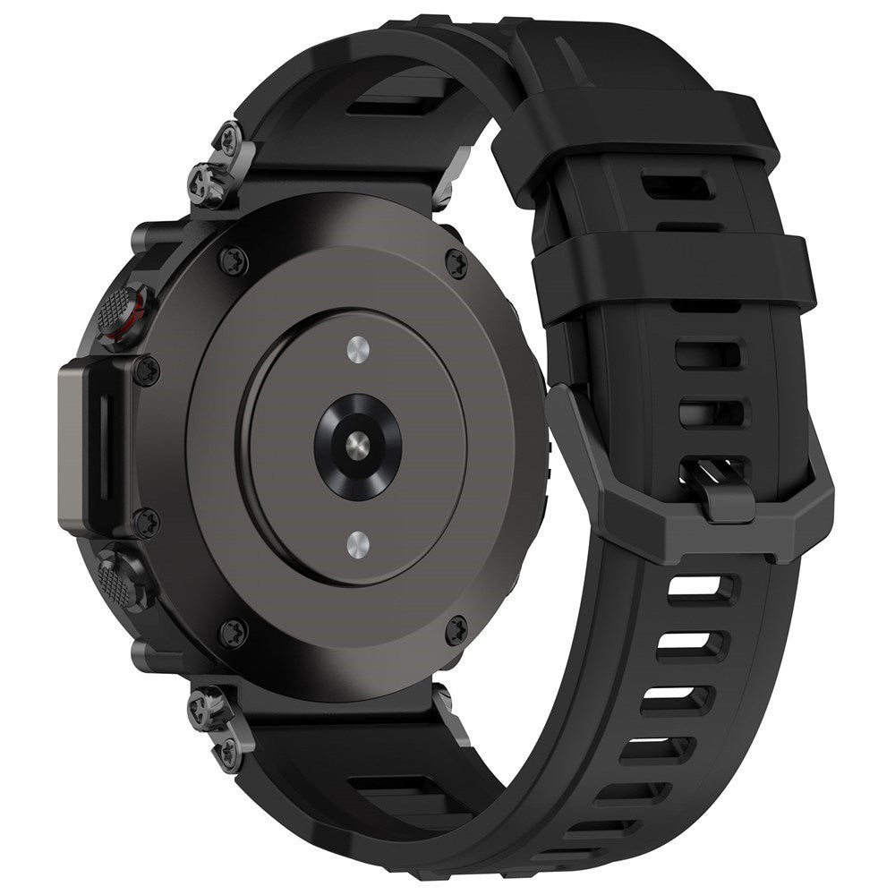 Amazfit T-Rex Ultra Silikone Rem m. Monteringsverktøy – Svart