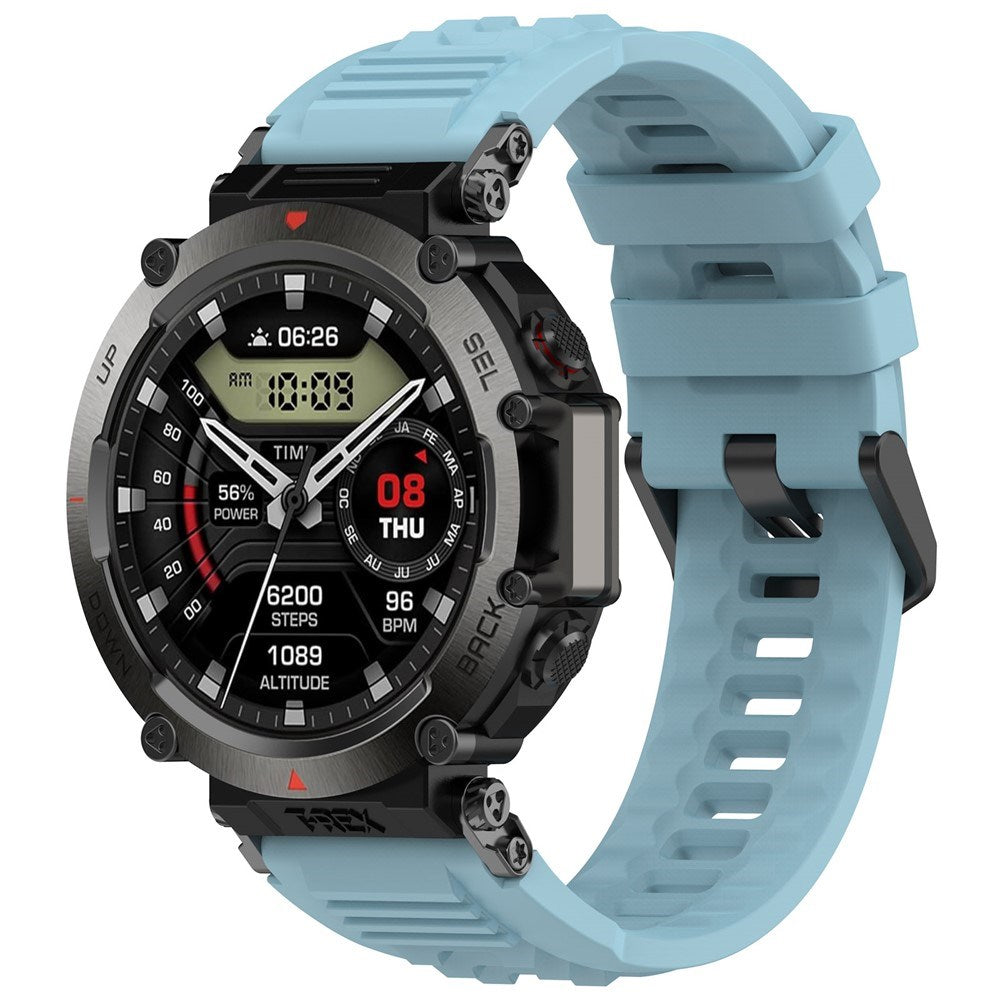 Amazfit T-Rex Ultra Silikone Rem m. Monteringsverktøy – Blå