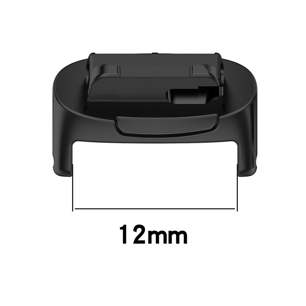 Fitbit Inspire 3 klokkestroppadapter i metall 12 mm - svart