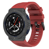 Amazfit Active Edge Silikonstropp inkl. Pin - Rød