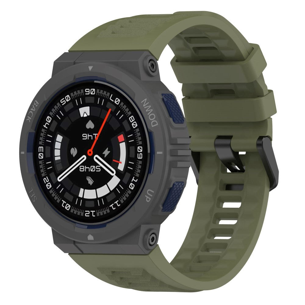 Amazfit Active Edge Silikonstropp inkl. Pin - Grønn