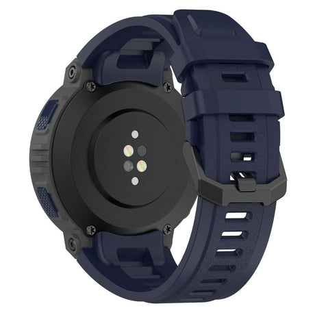 Amazfit Active Edge Silikonstropp inkl. Pin - Mørke Blå