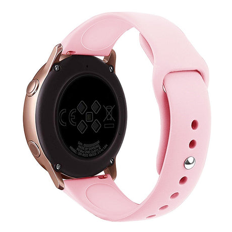 Huawei Watch GT 4 (41mm) / Garmin Venu 3S (18mm) Silikonrem - Rosa