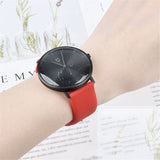 Huawei Watch GT 4 (41mm) / Garmin Venu 3S (18mm) Silikonrem - Gul