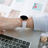 Huawei Watch GT 4 (41mm) / Garmin Venu 3S (18mm) Silikonrem - Grå