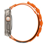 Apple Watch (42/44/SE/45/46/49mm) EIDERWOOD Nylon Klokkereim - Oransje