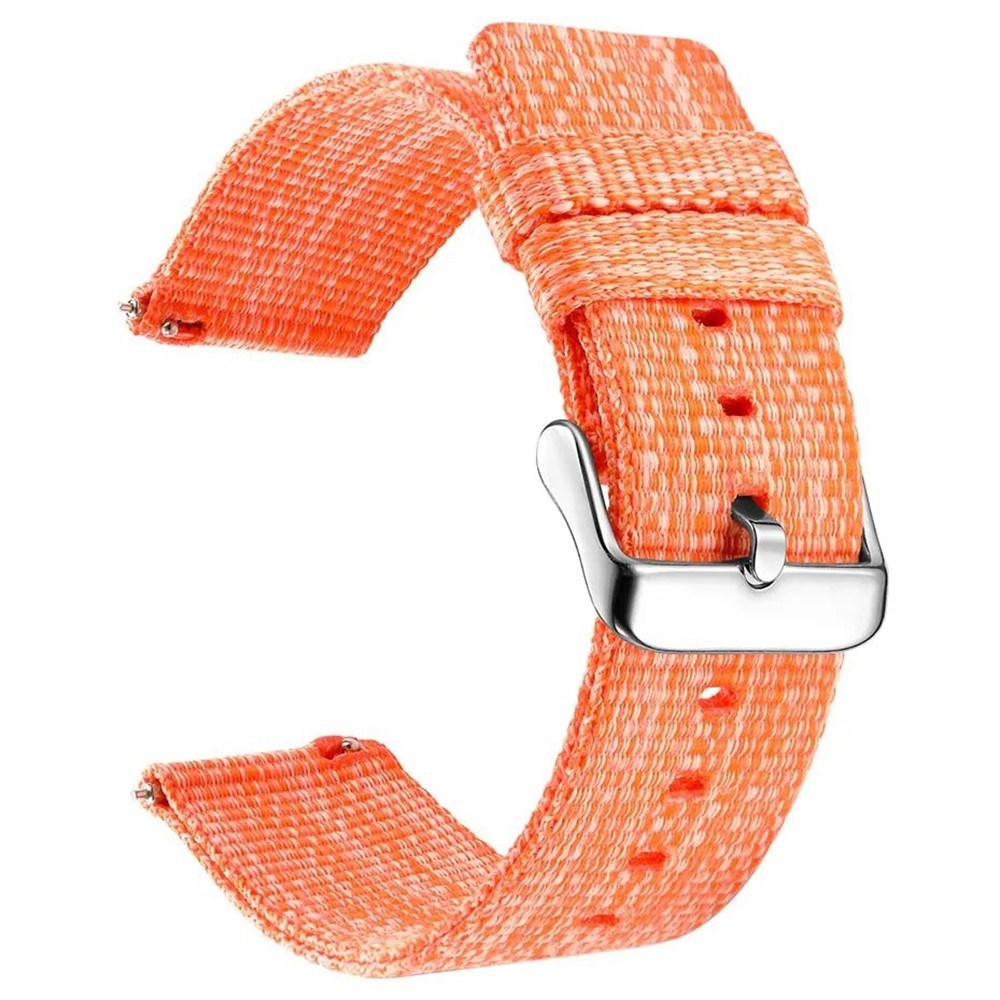 Universal 14mm Nylon Smartklokke Reim - Oransje