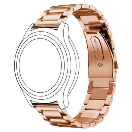 Universal 14mm Smartklokkerem i Rustfritt Stål - Rose Gold