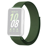 Samsung Galaxy Fit3 Nylon Borrelåss Reim - Grønn