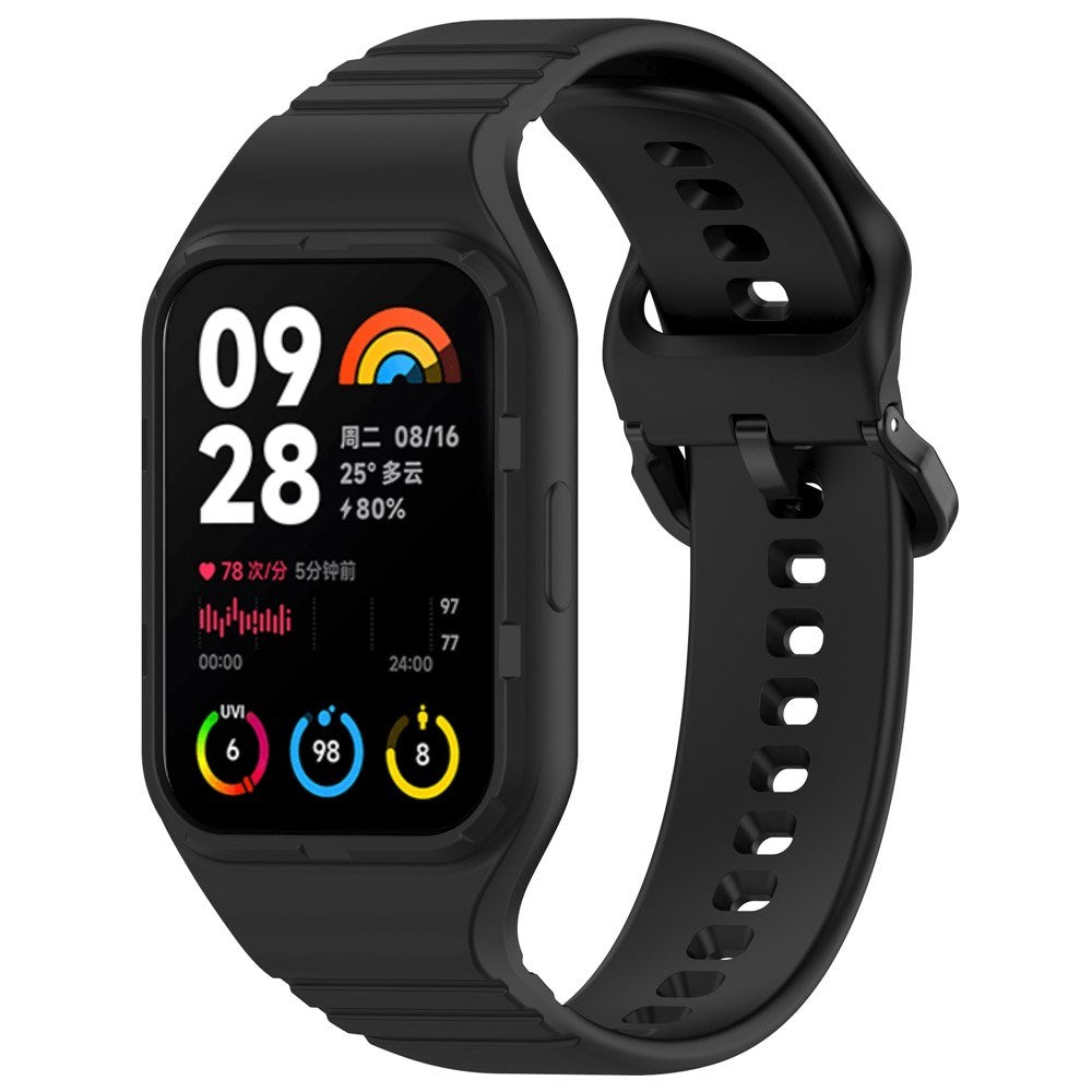 Xiaomi Smart Band 8 Pro Silikon Rem - Svart