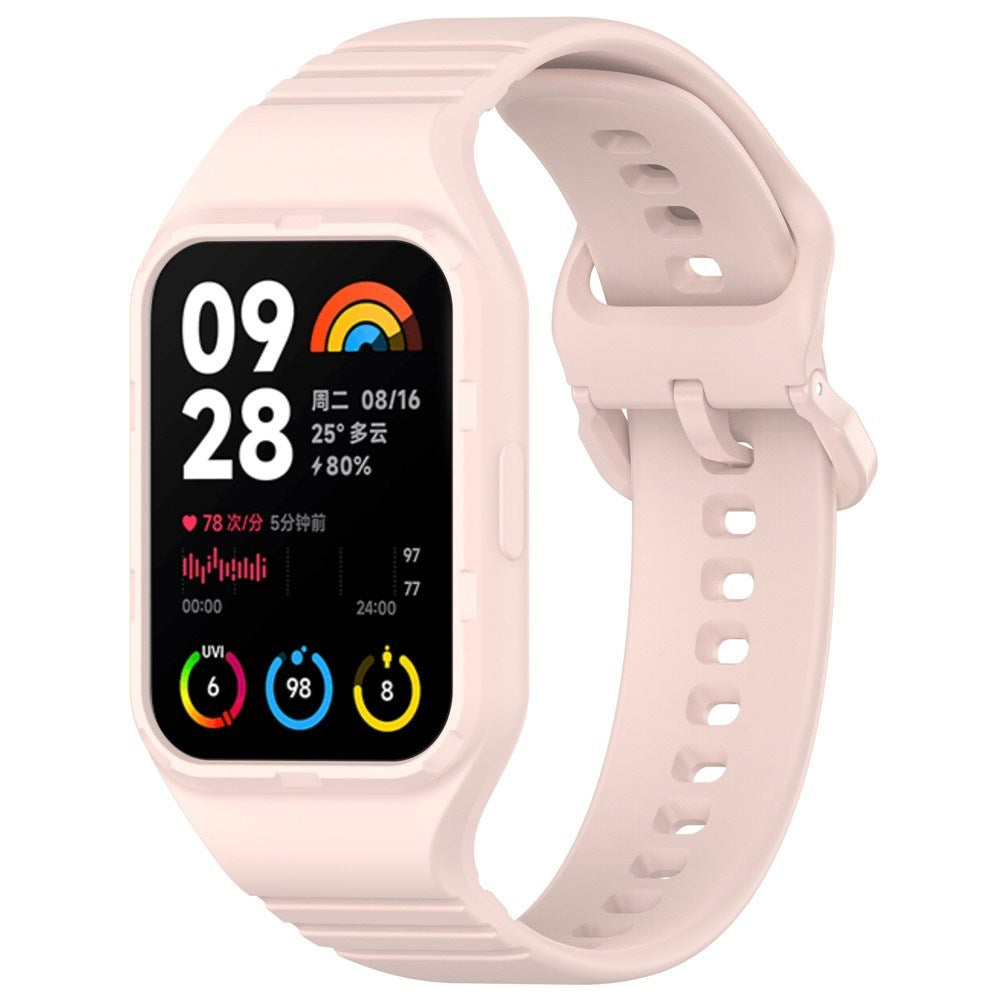 Xiaomi Smart Band 8 Pro Silikon Rem - Rosa