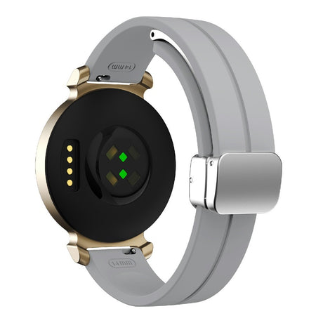 Garmin Lily 2 EIDERWOOD Magnetisk Silikonreim - Grå