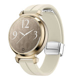 Garmin Lily 2 EIDERWOOD Magnetisk Silikonreim - Beige