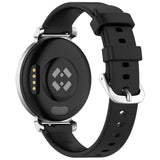 EIDERWOOD Garmin Lily 2 Silikonrem med Metallspenne - Svart
