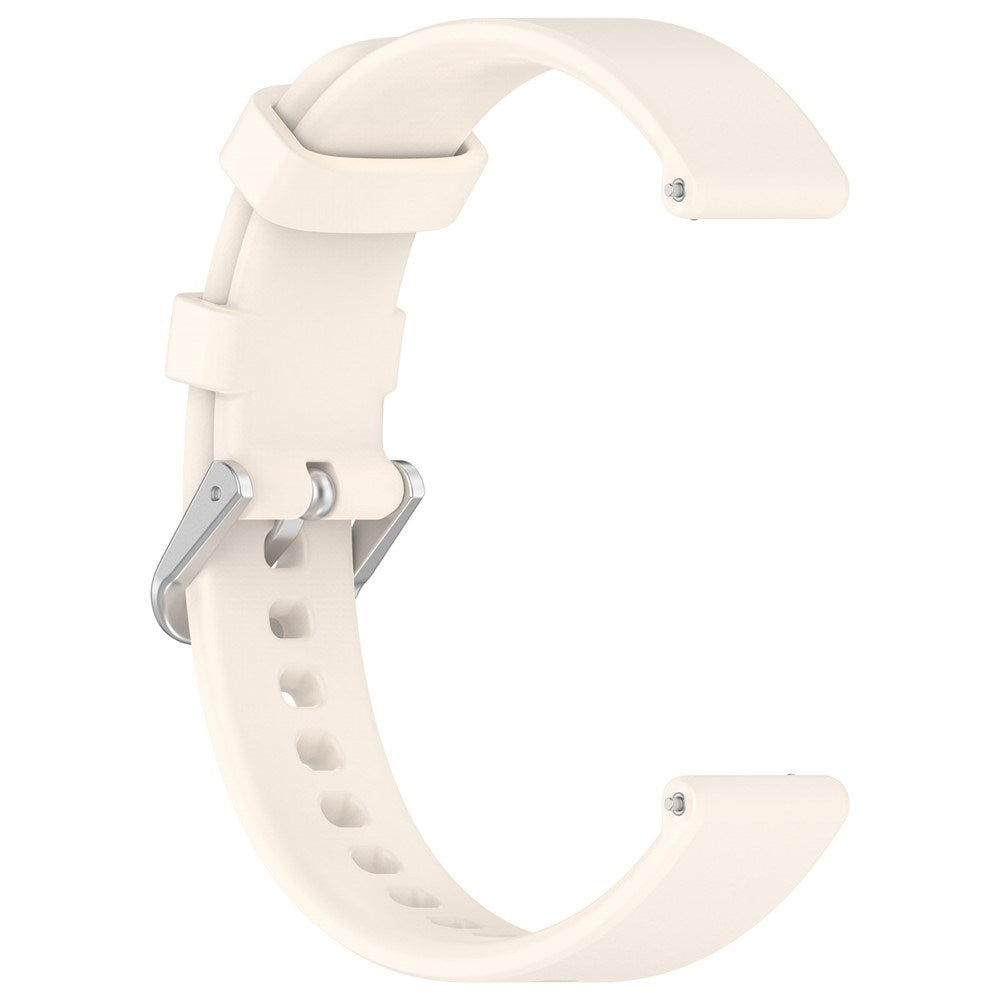 EIDERWOOD Garmin Lily 2 Silikonrem med Metallspenne - Beige