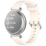 EIDERWOOD Garmin Lily 2 Silikonrem med Metallspenne - Beige