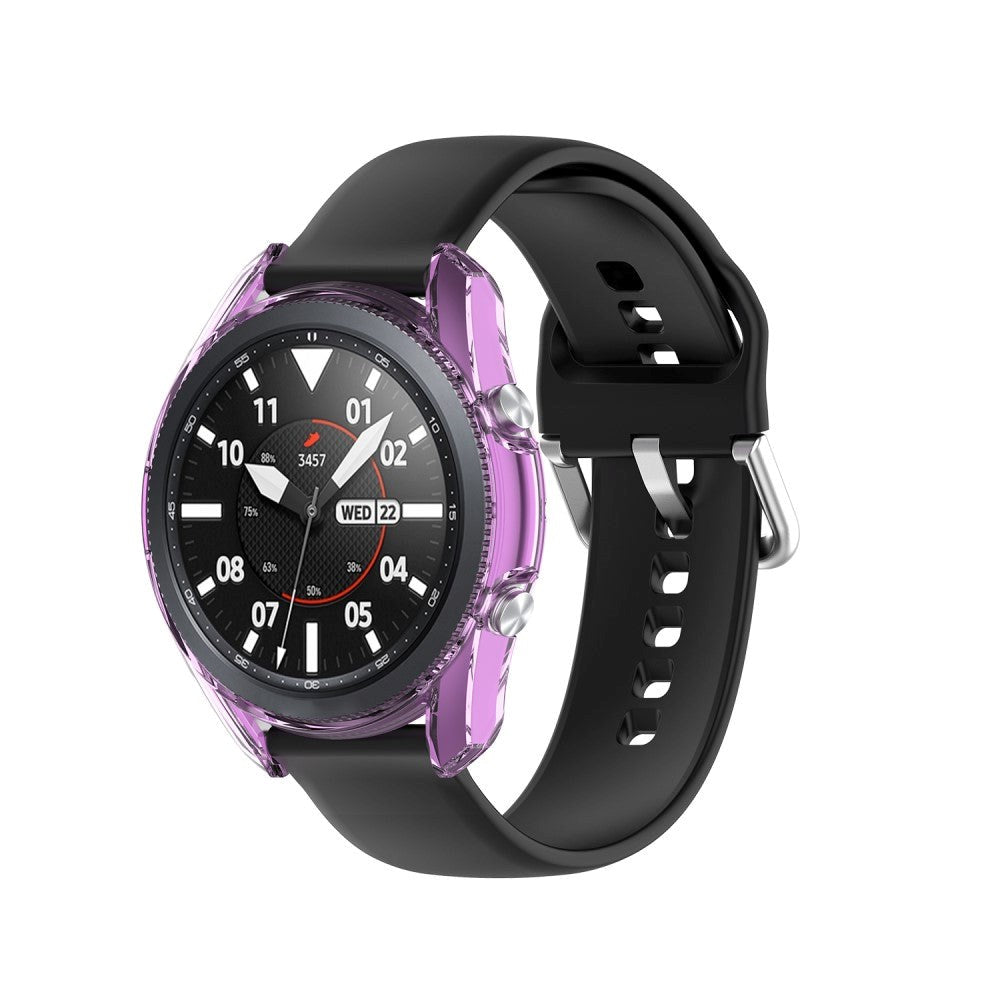 Samsung Galaxy Watch 3 45mm Fleksibelt Plastdeksel - Lilla