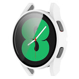 Samsung Galaxy Watch 4 (40mm) / FE (40mm) Deksel i Hardplast med Innebygd Skjermbeskyttelse - Hvit