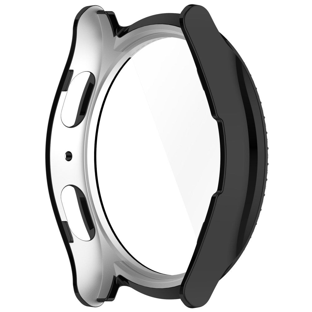 Samsung Galaxy Watch 7 (40mm) Deksel i Hardplast med Innebygd Skjermbeskytter - Svart & Rhinsten