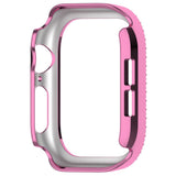 Apple Watch 10 (42mm) Hard Plastik Deksel - Pink / Rhinsten