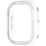 Apple Watch 10 (42mm) Hard Plastik Deksel - Gjennomsiktig / Rhinsten