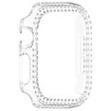 Apple Watch 10 (42mm) Hard Plastik Deksel - Gjennomsiktig / Rhinsten