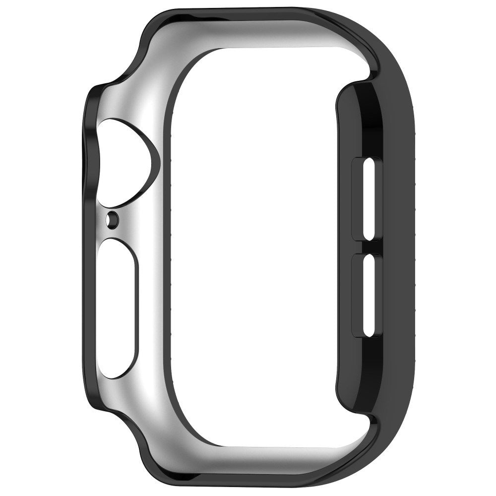 Apple Watch 10 (42mm) Hard Plast Deksel - Svart / Rhinsten