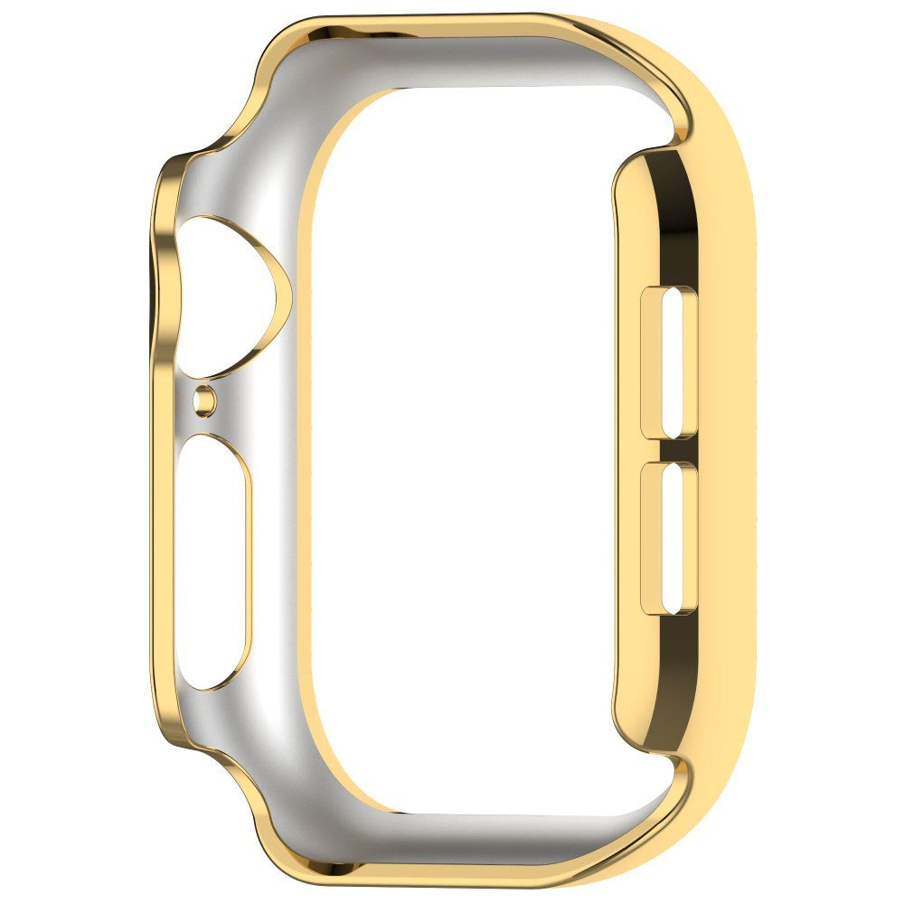 Apple Watch 10 (42mm) Hard Plast Deksel - Gull / Rhinsten