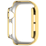 Apple Watch 10 (42mm) Hard Plast Deksel - Gull / Rhinsten