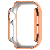 Apple Watch 10 (42mm) Hard Plast Deksel - Rose Gold / Rhinsten