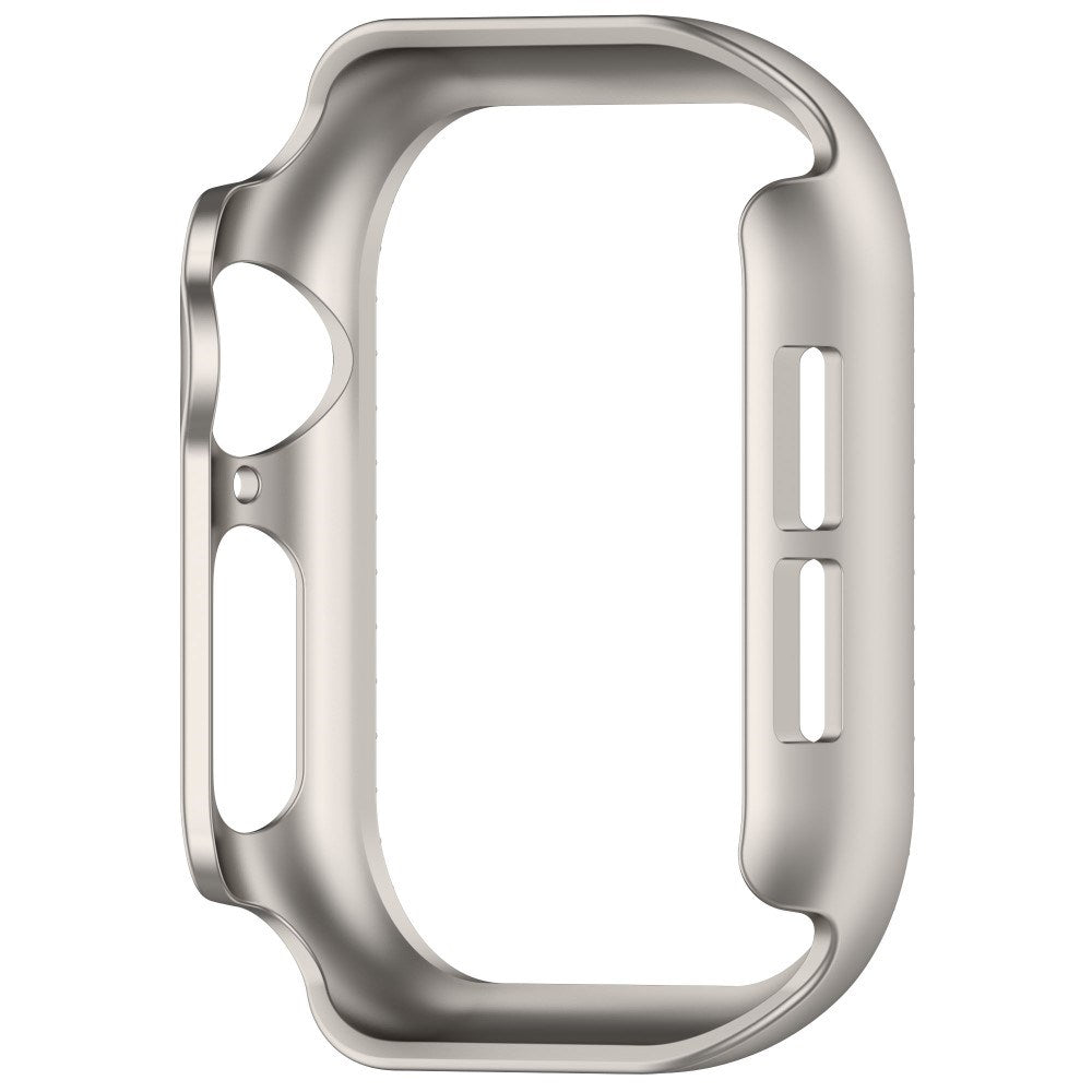 Apple Watch 10 (42mm) Hard Plast Deksel - Grå / Rhinsten