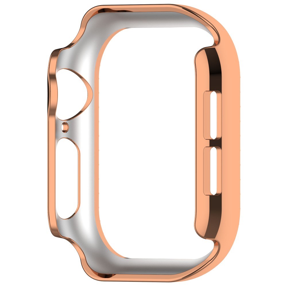 Apple Watch 10 (46 mm) Hard Plast Deksel - Rose Gold / Rhinsten