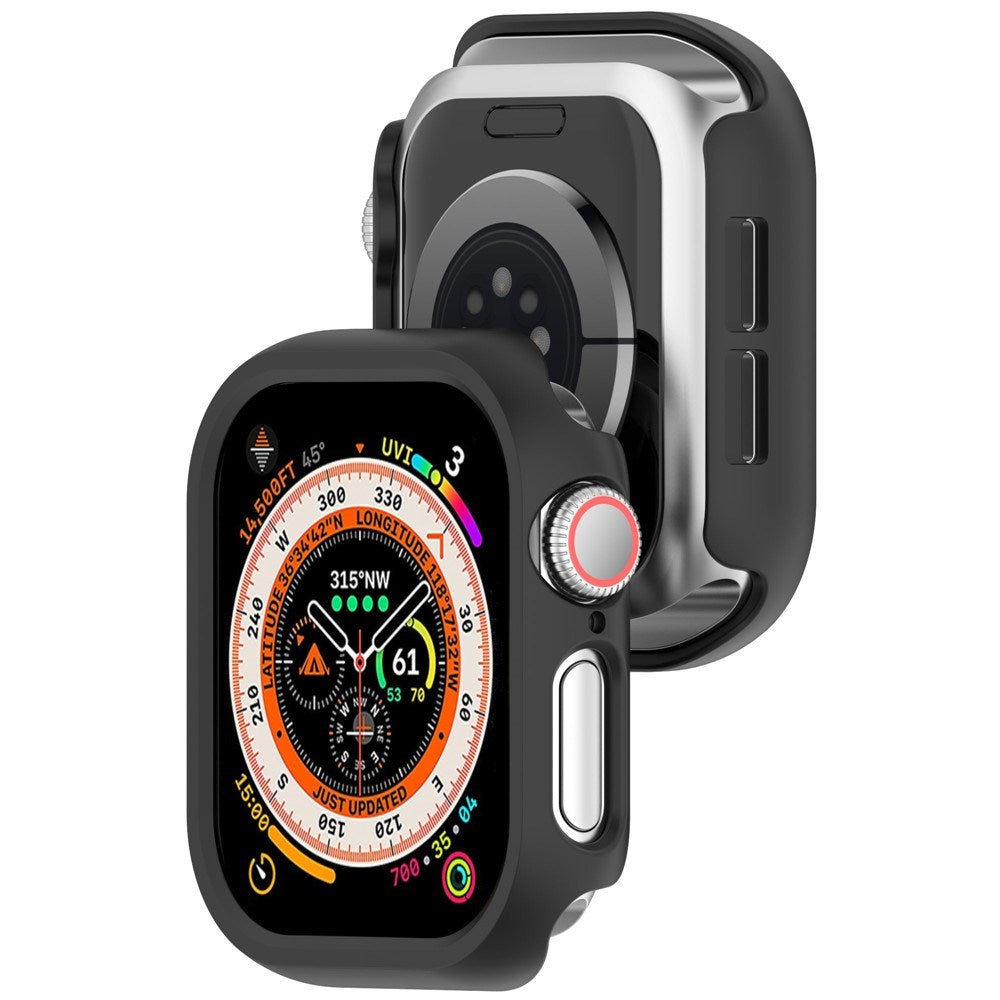 Apple Watch 11 / 10 (42mm) Hardt Plast Deksel - Svart