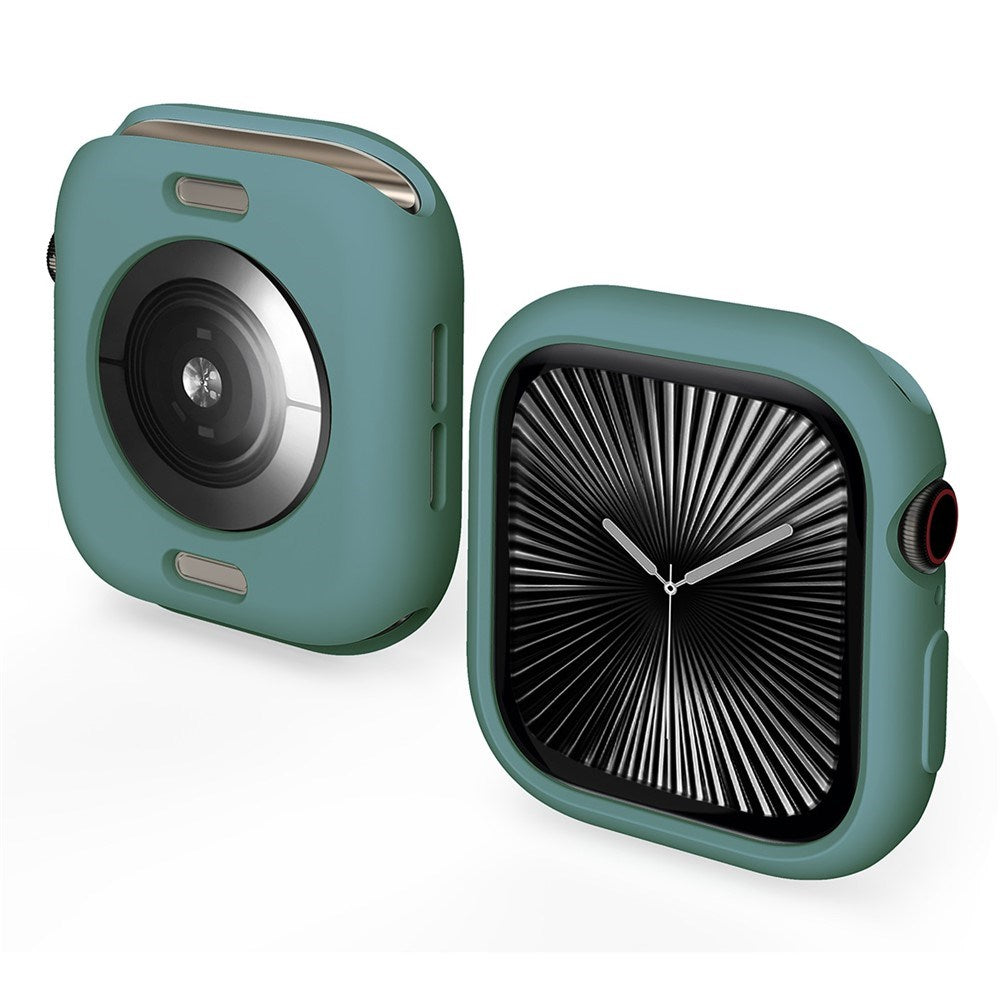 Apple Watch 11 / 10 (46mm) Fleksibelt Plast Deksel - Grønn