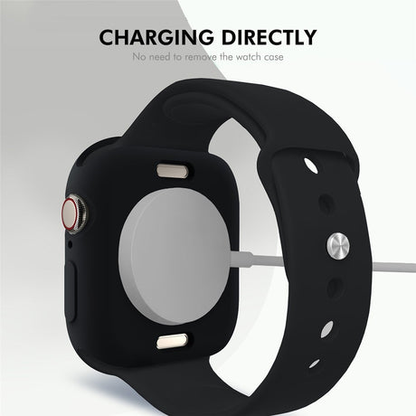 Apple Watch 11 / 10 (46mm) Fleksibelt Plast Deksel - Pink