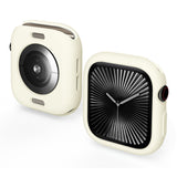 Apple Watch 11 / 10 (46mm) Fleksibelt Plast Deksel - Beige