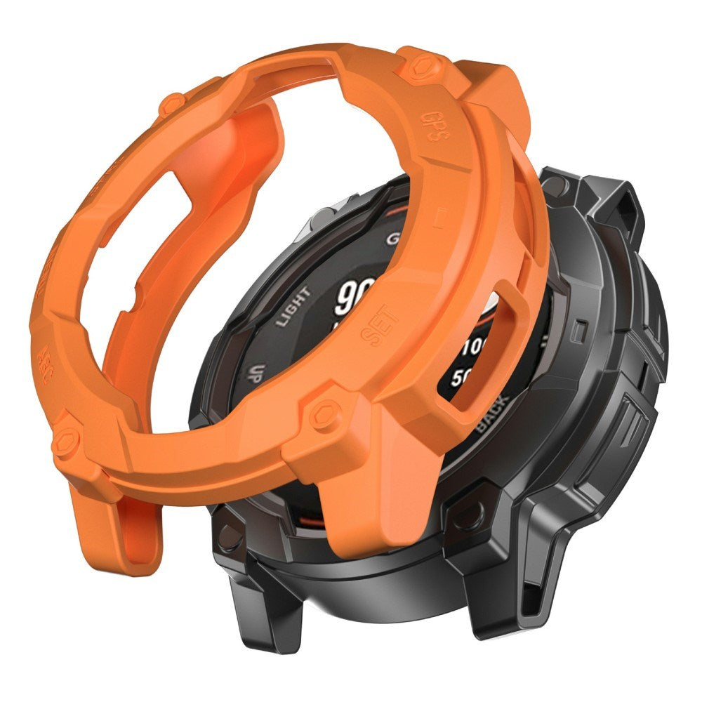 Garmin Instinct 3 Solar (50mm) Rugged Plast Deksel - Oransje