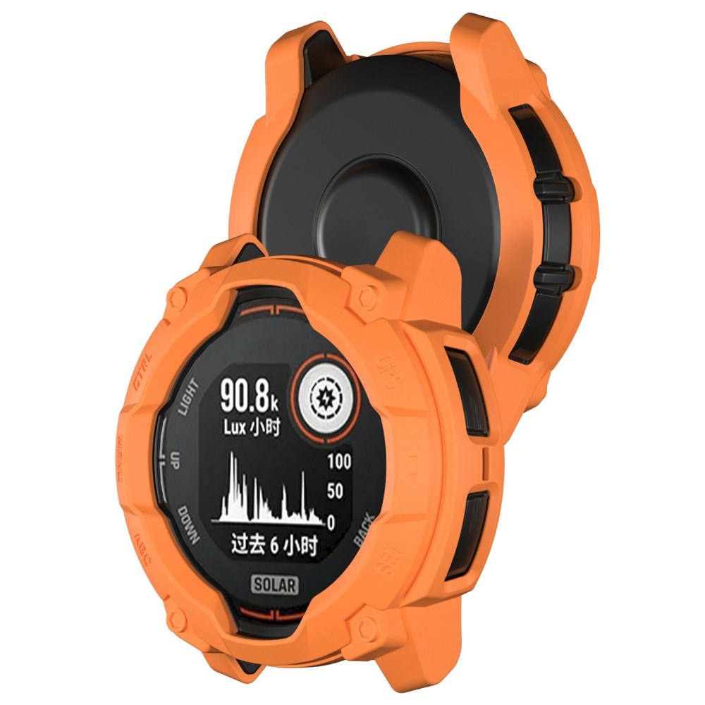 Garmin Instinct 3 Solar (50mm) Rugged Plast Deksel - Oransje
